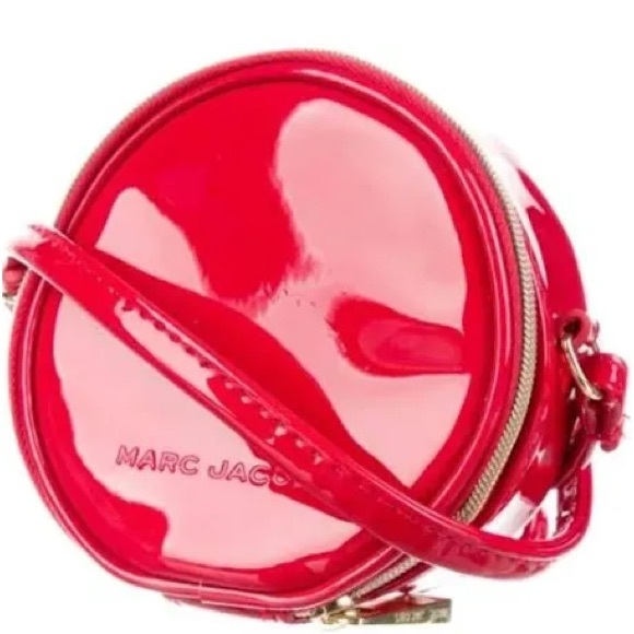 Marc Jacobs Handbags - Marc Jacobs Micro Patent Round Bag